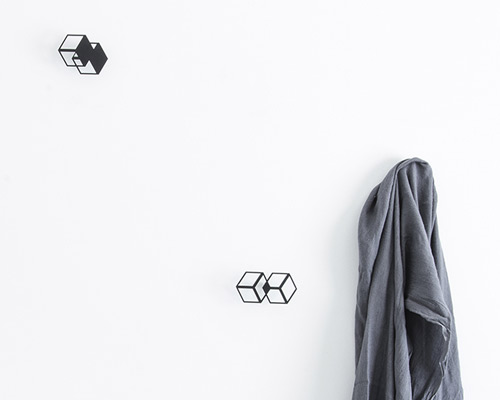 gancho geometric wall hangers collection by octavio asensio