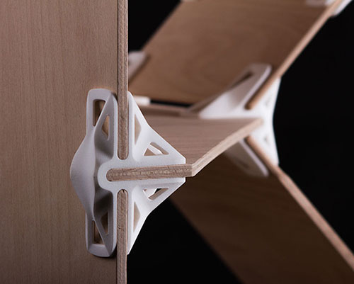 design and construct your own furniture with 3D printed joints