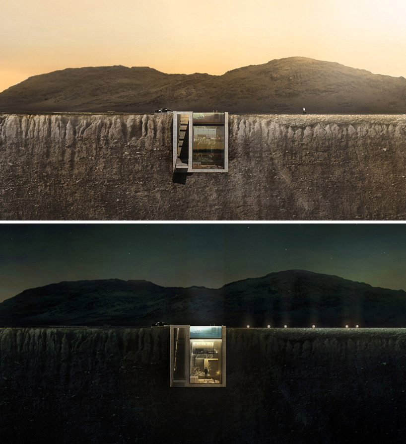 OPA casa brutale conceptual residence aegean sea greece designboom