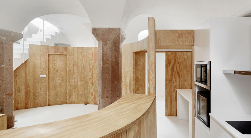 RAS architecture apartment tibbaut barcelona spain designboom