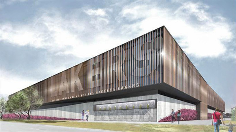 LA lakers headquarters rossetti perkins will designboom LA lakers headquarters rossetti perkins will designboom