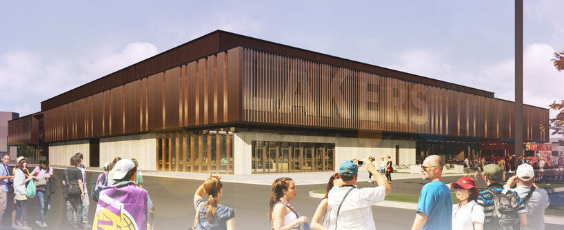 LA lakers headquarters rossetti perkins will designboom LA lakers headquarters rossetti perkins will designboom