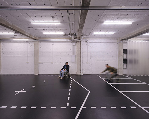 multi-purpose sports space for athletes with disabilities by serrano + baquero