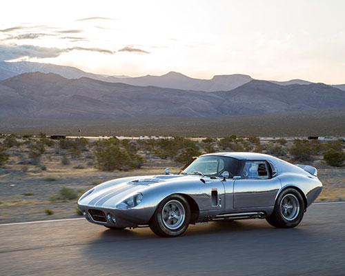 relive the golden years in the 50 anniversary shelby cobra daytona coupe
