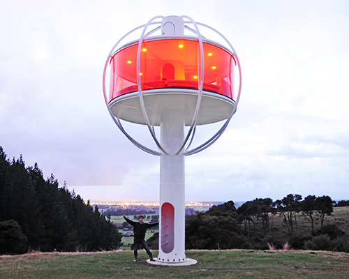new zealand native builds solar powered, smartphone-controlled skysphere