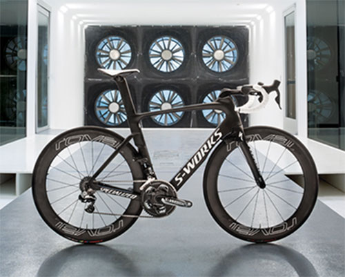 shave seconds off your route with specialized's s-works venge vias di2 road bike