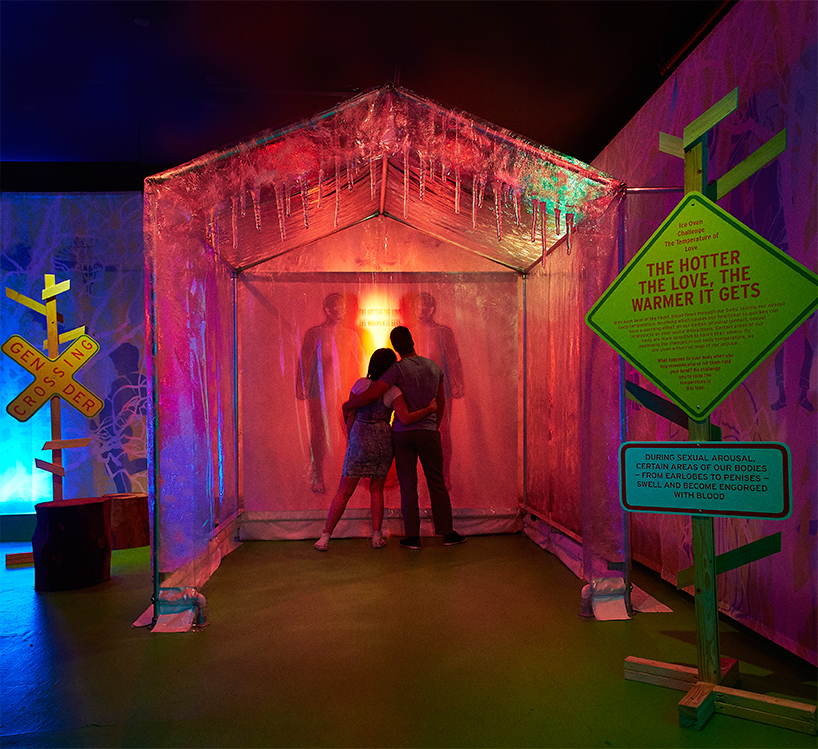 droog turns the museum of sex into an interactive erotic campground