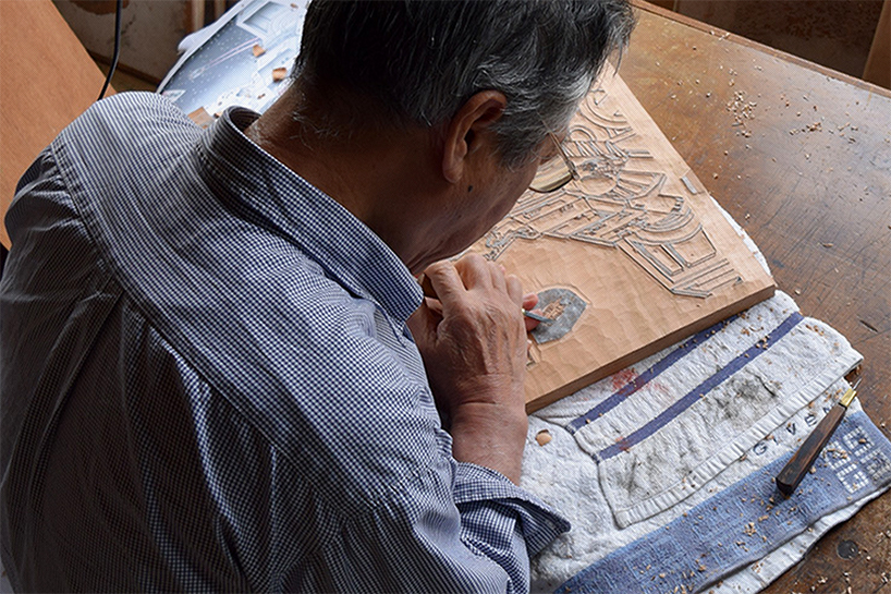star wars woodblock printing