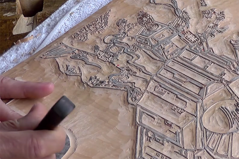 star wars woodblock printing
