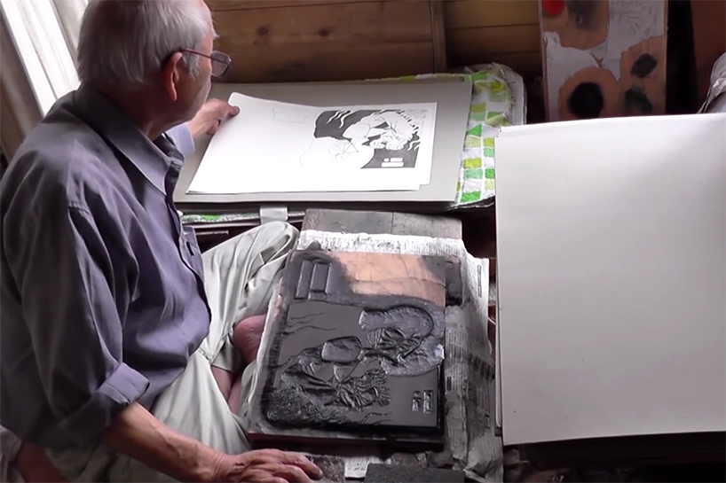star wars woodblock printing