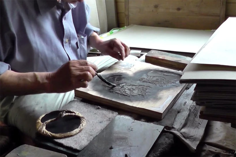 star wars woodblock printing