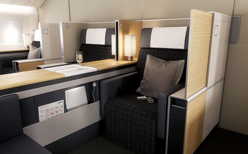 priestmangoode completes sophisticated aircraft cabins for swiss airlines