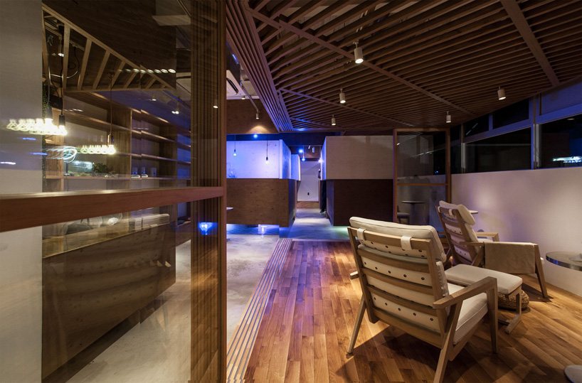 three ball cascade architects haspali spa okayama japan designboom