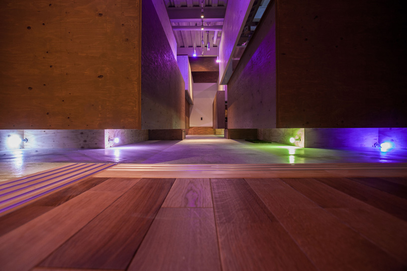 three ball cascade architects haspali spa okayama japan designboom