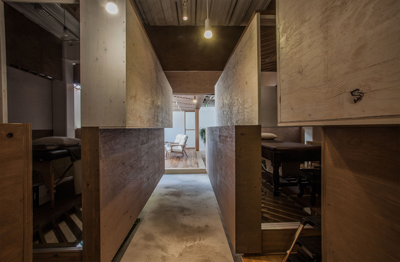 three ball cascade architects haspali spa okayama japan designboom