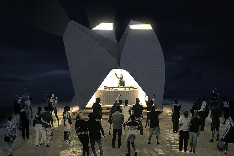 hujitsubo by toshiki hirano conceives kiosk for chicago biennial