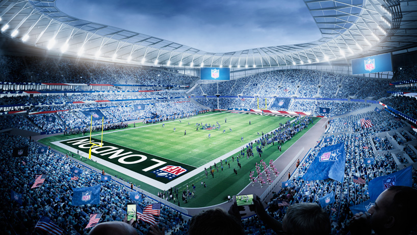 tottenham hotspur stadium seating plan nfl 2022