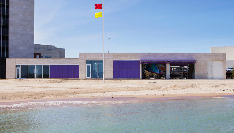 woodhouse tinucci architects northwestern university sailing center evanston illinois designboom