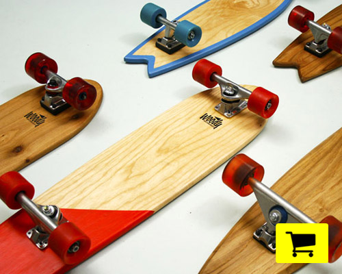 woody skateboards repurpose urban wood for sustainable shredding