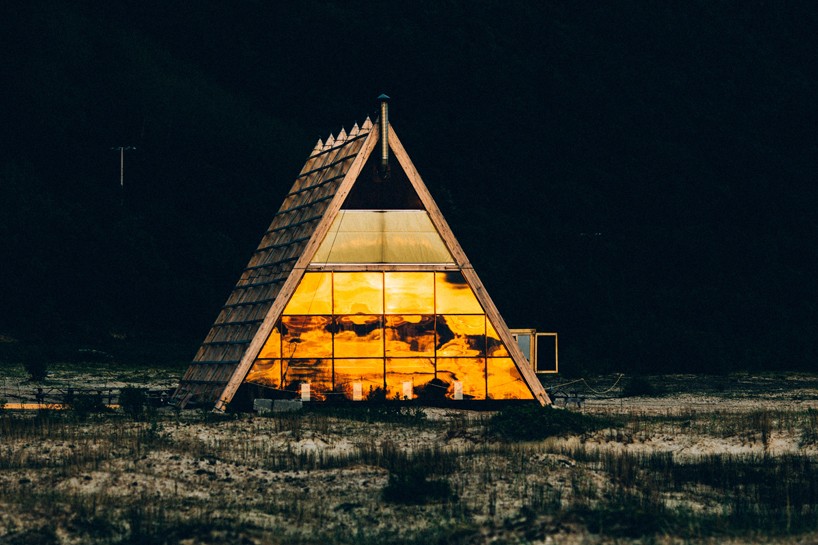world's largest sauna opens on an arctic beach at SALT festival in norway