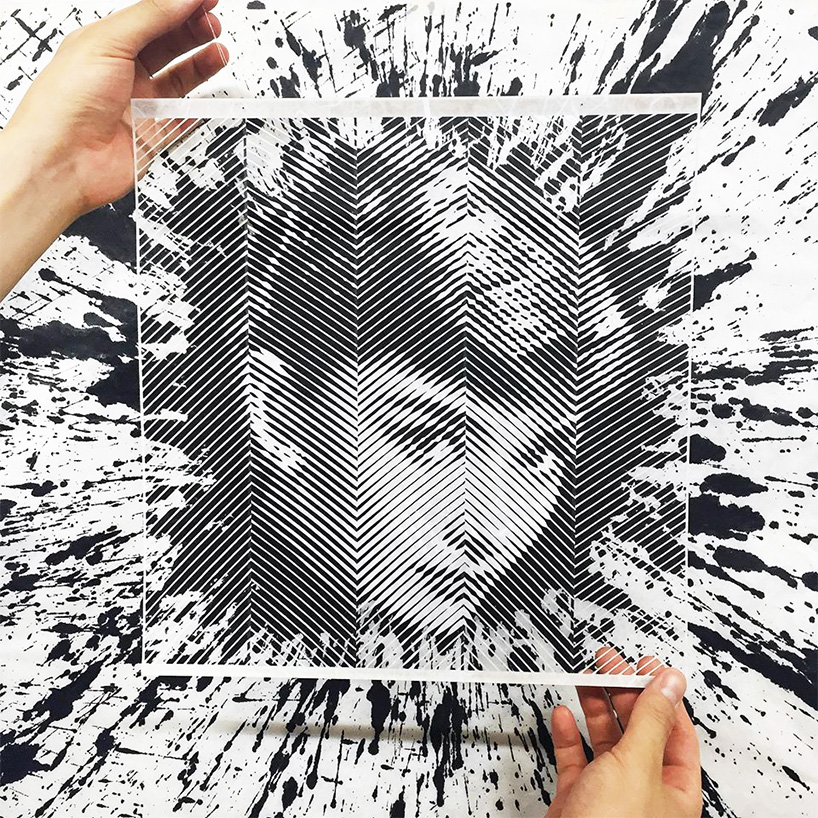 yoo hyun hand-cuts hyper-realistic portraits from paper