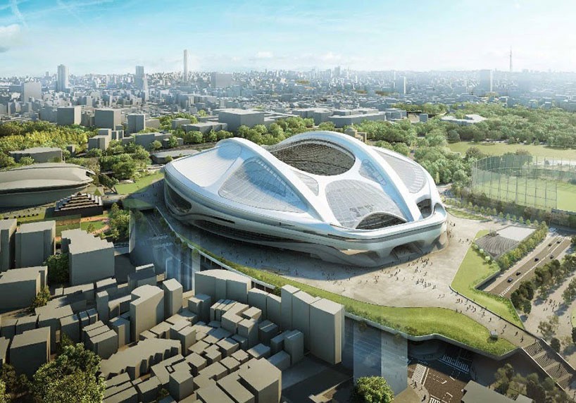 japan drops zaha hadid's design for tokyo olympic stadium