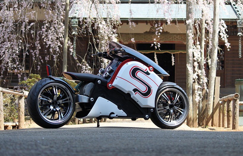 japanese designer kota nezu creates low riding electric motorcycle