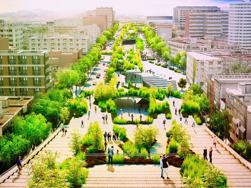 fernando romero reveals plans for a new linear park in mexico city