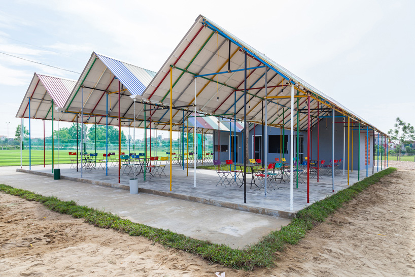 H&P architects re-ainbow community center duc tho vietnam designboom