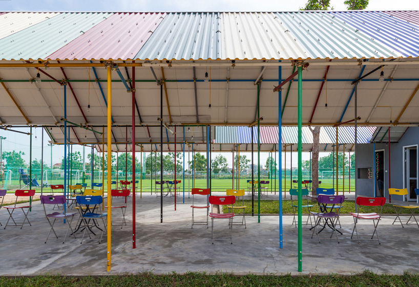 H&P architects re-ainbow community center duc tho vietnam designboom