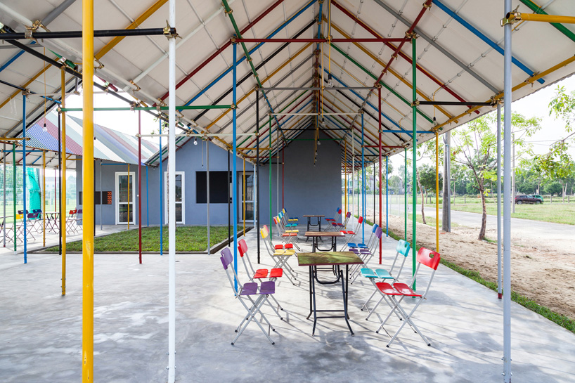 H&P architects re-ainbow community center duc tho vietnam designboom