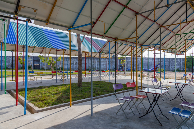 H&P architects re-ainbow community center duc tho vietnam designboom