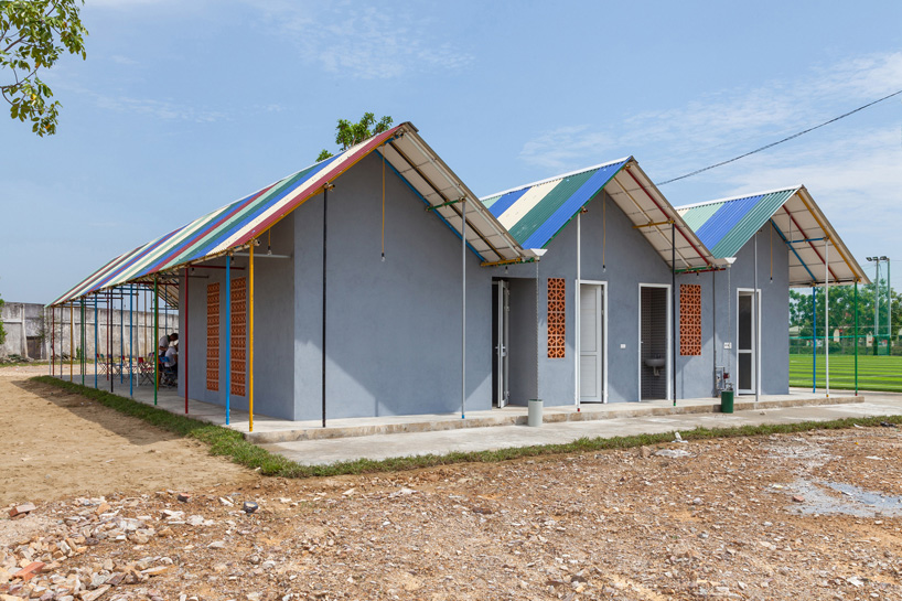 H&P architects re-ainbow community center duc tho vietnam designboom