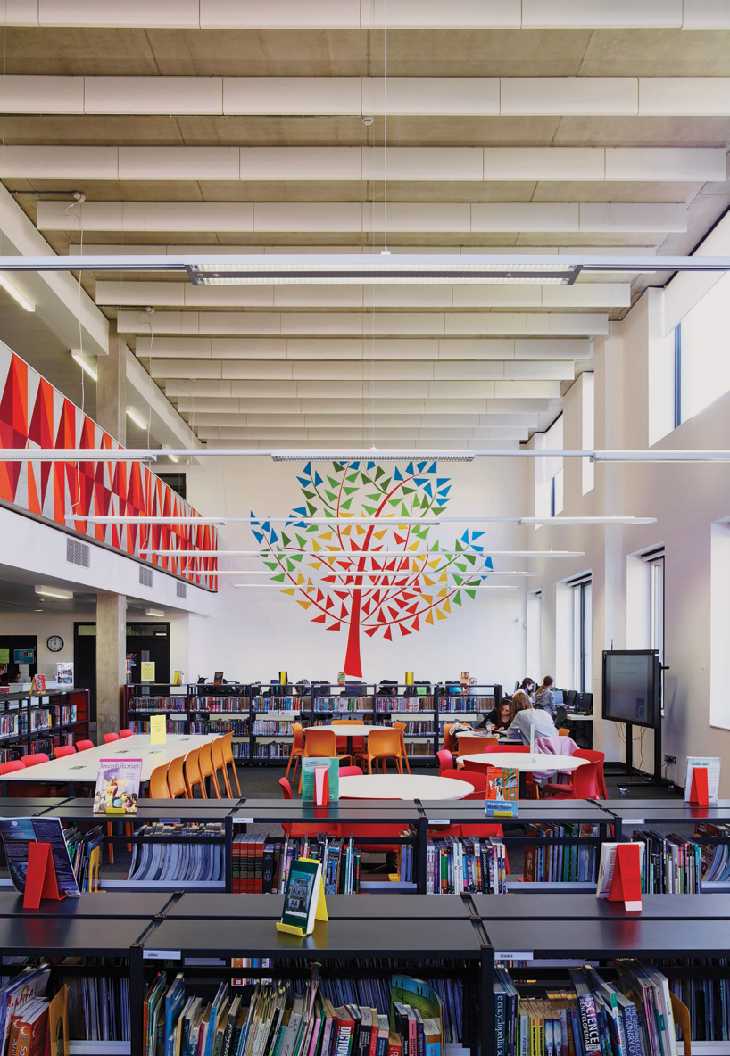 allford hall monaghan morris burntwood school wandsworth designboom