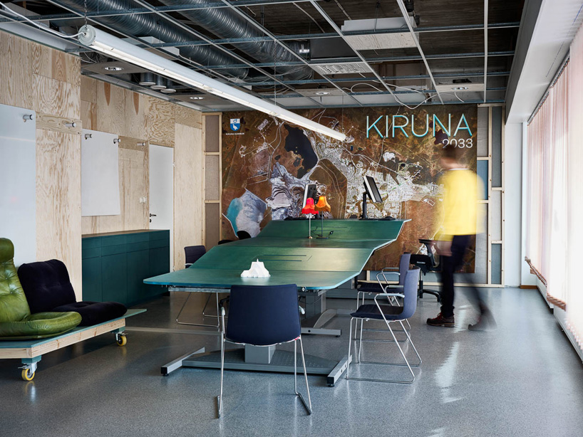 white builds an architecture office for kiruna as the city plans for relocation