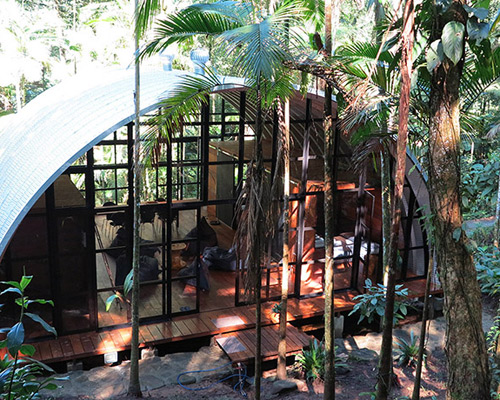 atelier marko brajovic's arca residence in brazilian atlantic forest