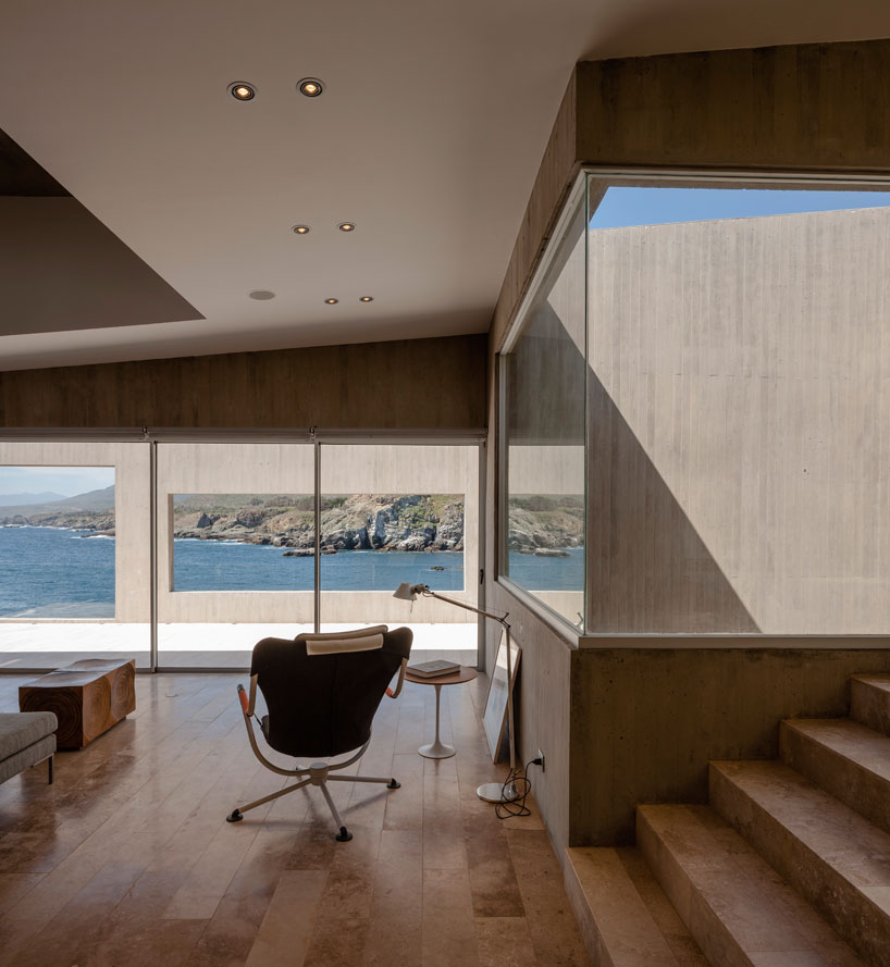 felipe assadi frames views of the coastal landscape with concrete casa ...