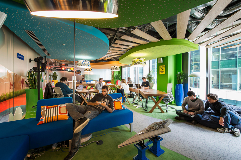 interview with evolution design, the firm behind many of google's global  offices
