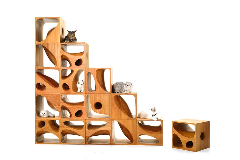 LYCS architecture crafts CATable 2.0 for the design conscious cat lover