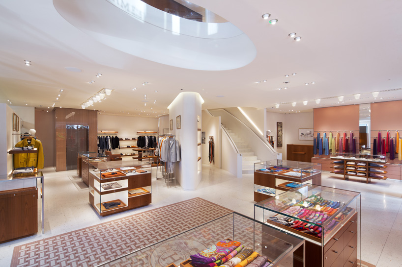 denis montel discusses his design for Hermès' bond street london ...