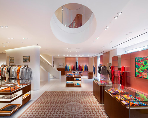 denis montel discusses his design for Hermès' bond street london flagship store