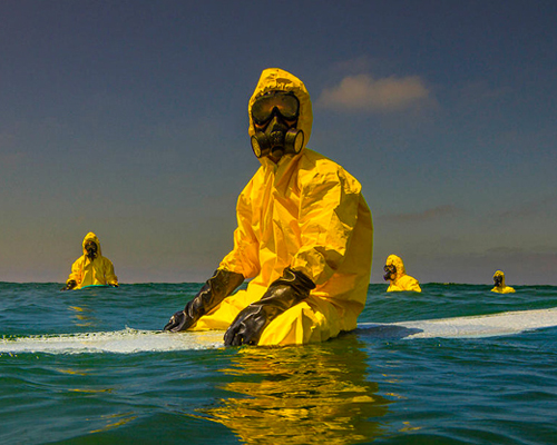 hazmat surfing forecasts an ominous fate for future beach-goers