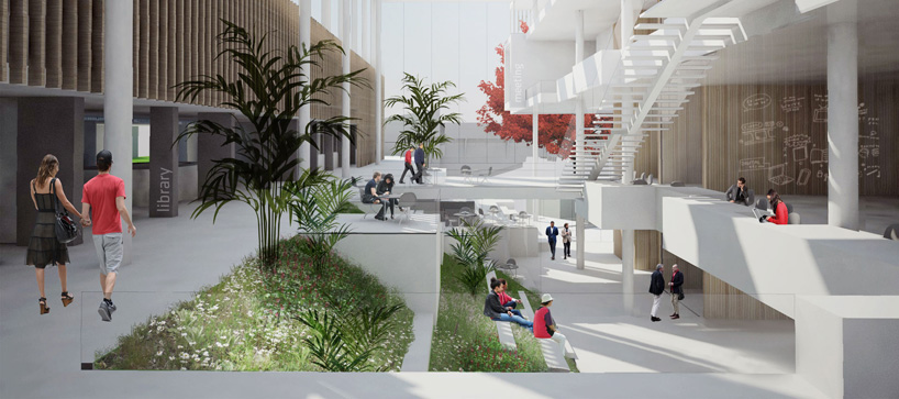henning larsen education precinct queensland university of technology brisbane australia designboom
