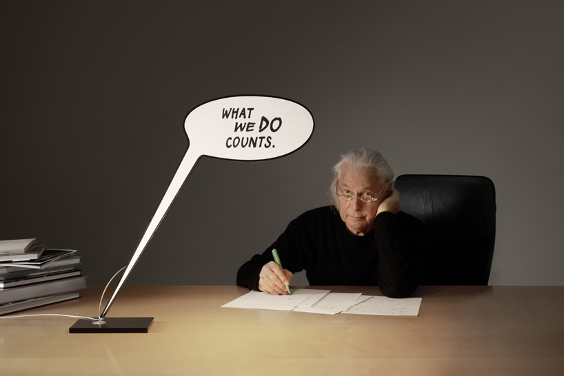 what we do counts: the comical lighting design of ingo maurer