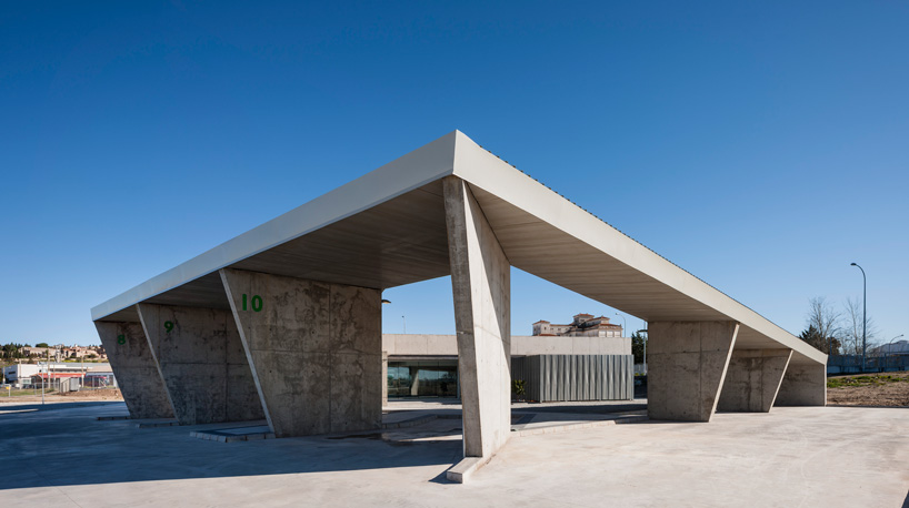 isabel amores modesto garcia bus station of trujillo caceres spain designboom