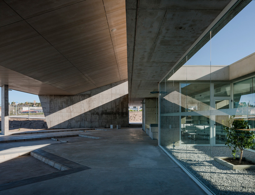 isabel amores modesto garcia bus station of trujillo caceres spain designboom