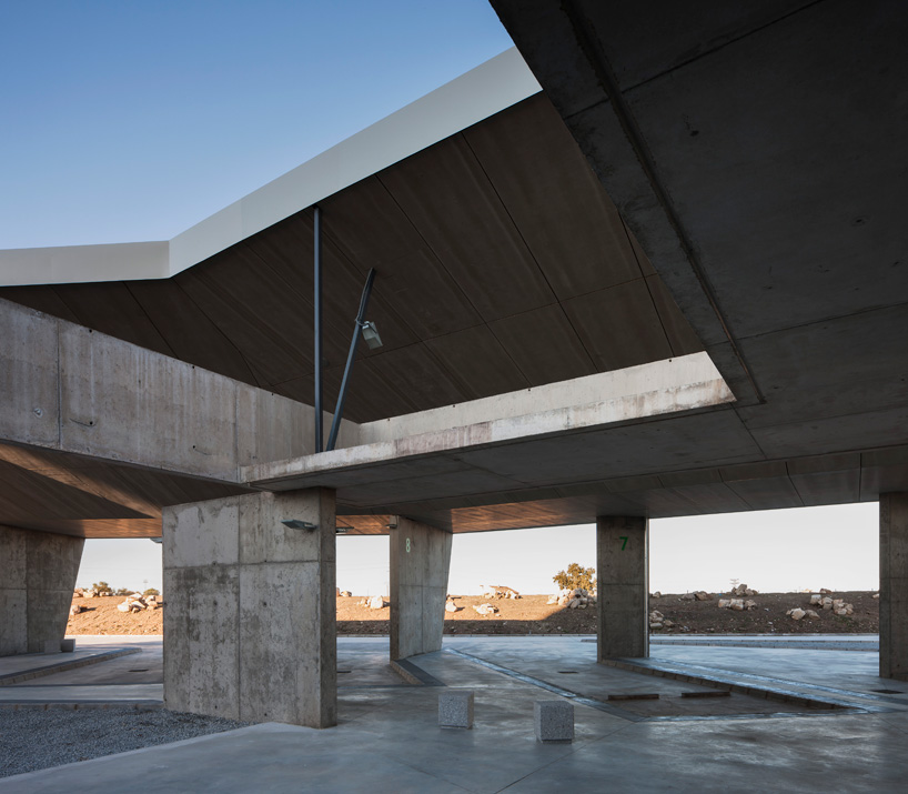 isabel amores modesto garcia bus station of trujillo caceres spain designboom