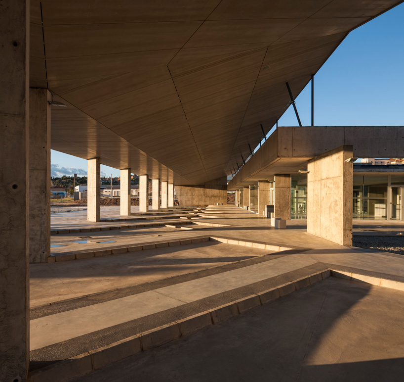 isabel amores modesto garcia bus station of trujillo caceres spain designboom