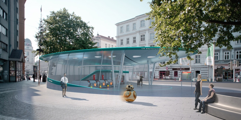 madame mohr competition entry vienna U5 metro line designboom