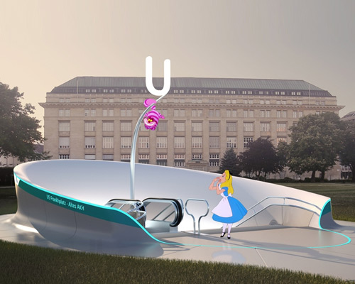 madame mohr's second-round competition entry for vienna's U5 metro